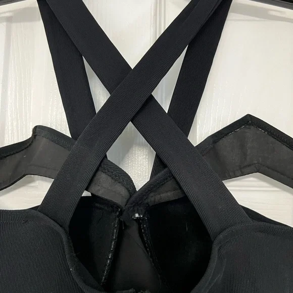 The Indecent Proposal Dress. Gorgeous Black Semi Formal Maxi Dress. - Picture 7 of 11